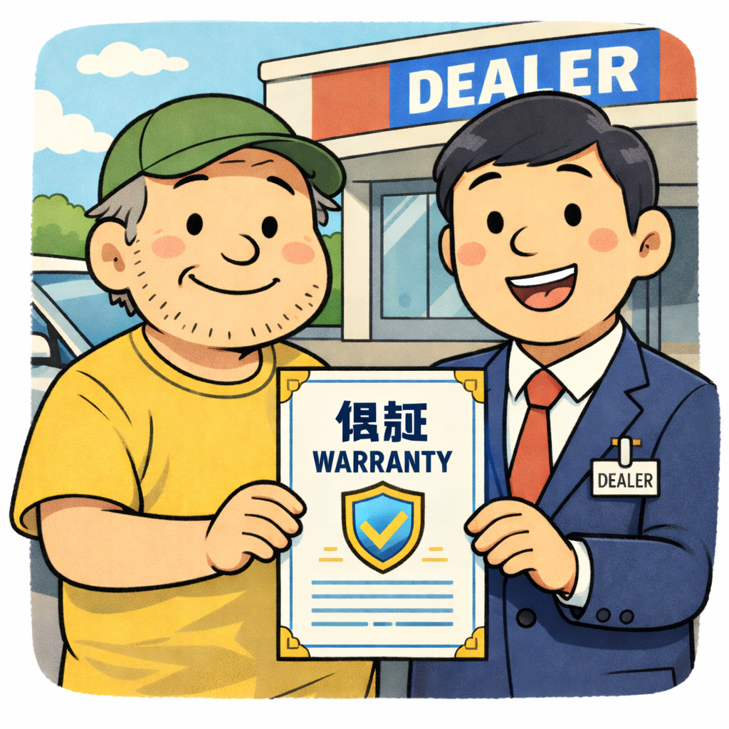 ディーラ保障の絵