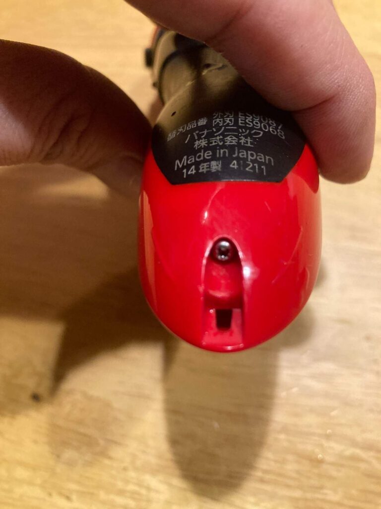 シェイバー ラムダッシュ ES-ST27の分解写真