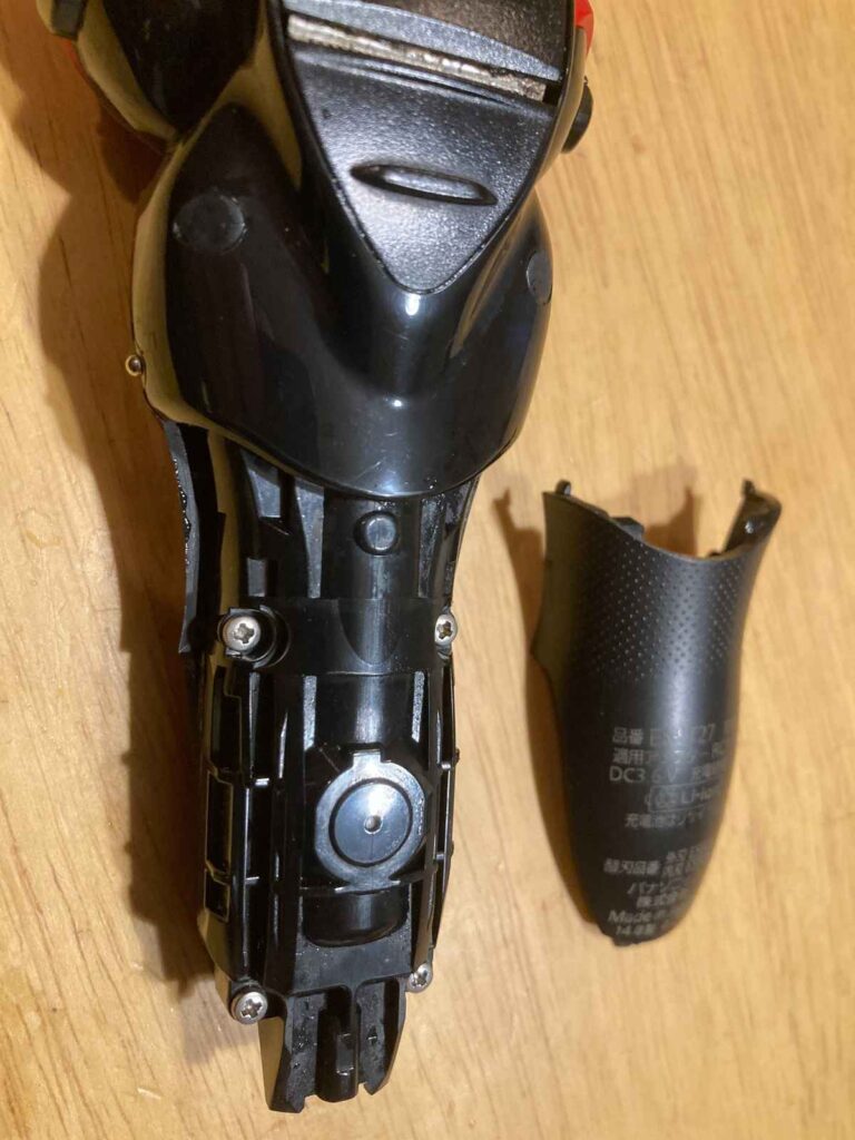 シェイバー ラムダッシュ ES-ST27の分解写真