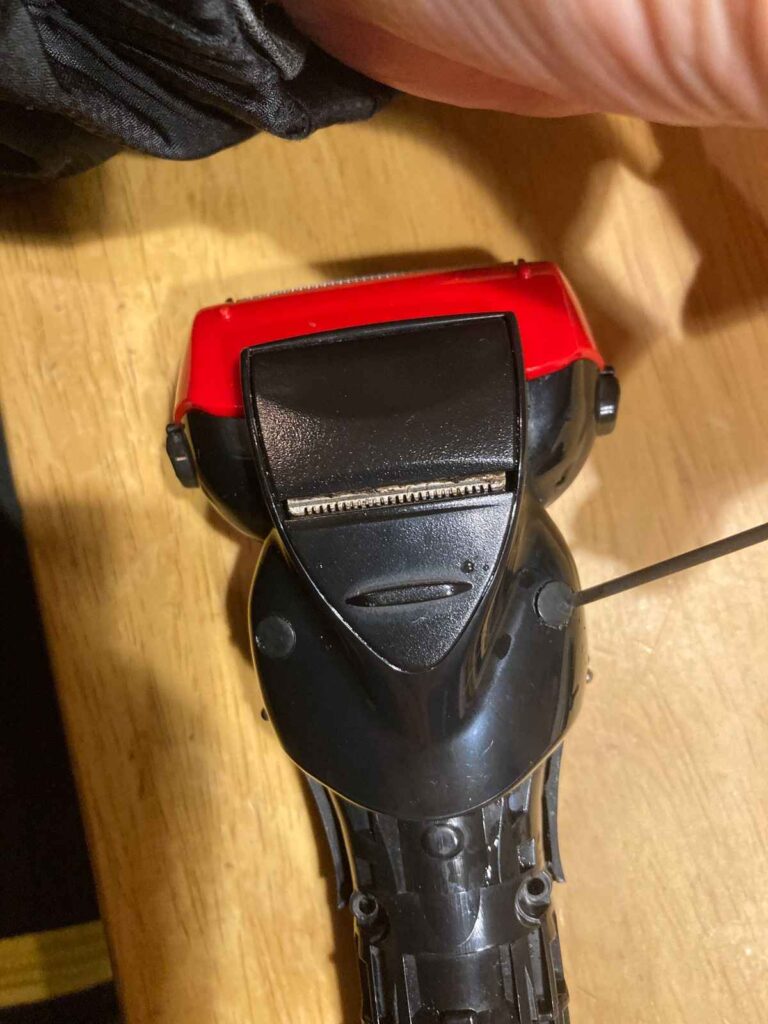 シェイバー ラムダッシュ ES-ST27の分解写真