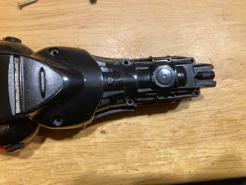 シェイバー ラムダッシュ ES-ST27の分解写真