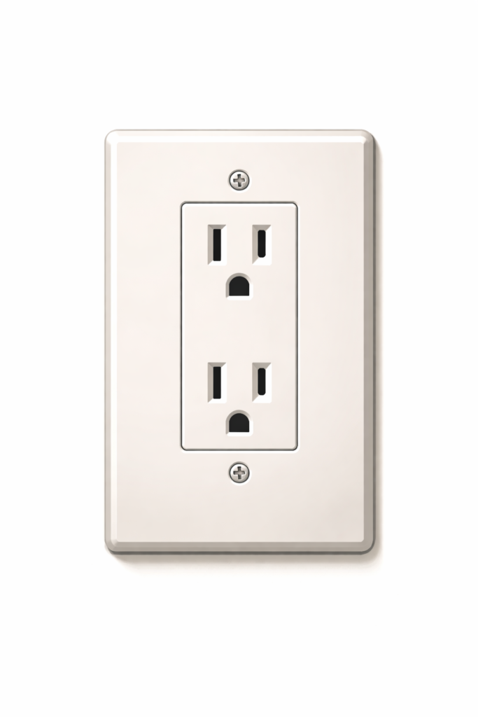 埋込コンセントの説明用