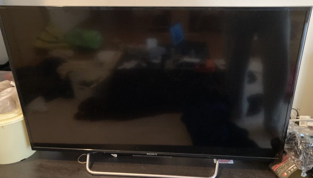 SONYテレビ KJ-40W7300（2016年製）の電気代測定に使用したテレビ本体