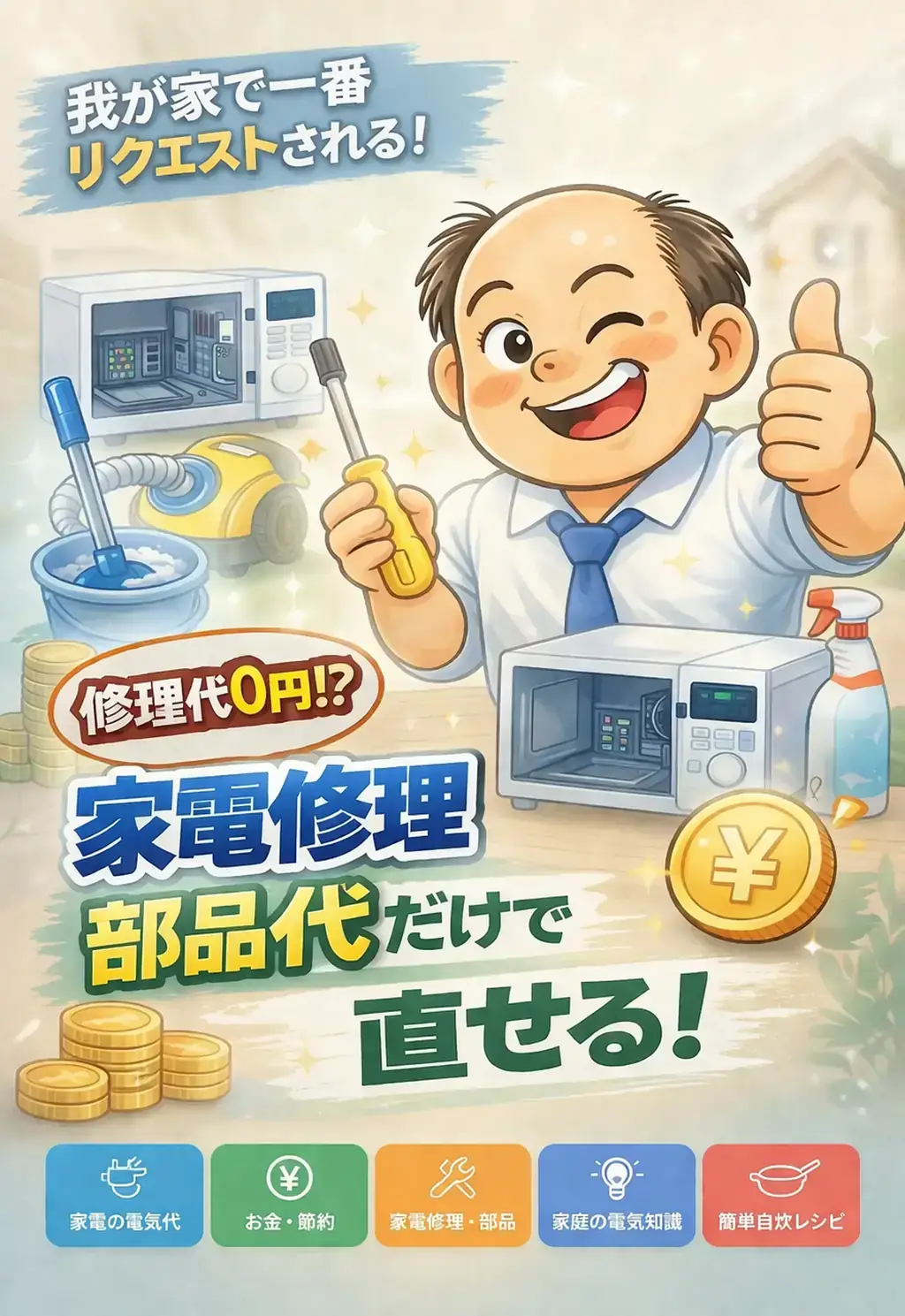 家電の修理・掃除｜自分でできる家電メンテナンスと節約術