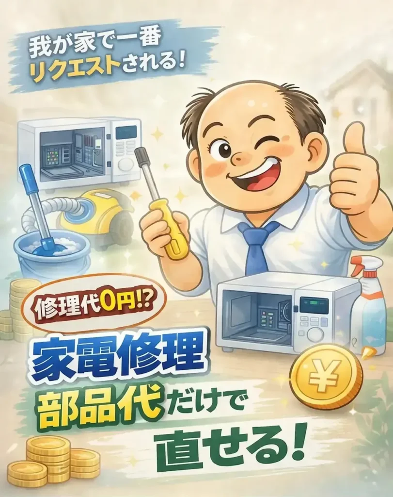 家電修理まとめ|自分でできる修理とメンテナンス方法