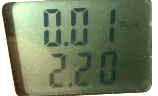 掃除機強モードの電気代測定結果(約2.2円・運転時間8分)