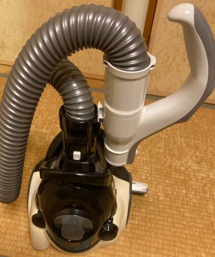 掃除機(シャープ EC-CT12-C)の測定条件と本体外観