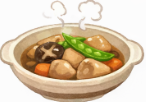 煮物の調味料黄金比の絵