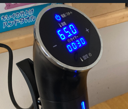 低温調理器の使い方 温度設定方法|65℃で加熱する具体的な設定例